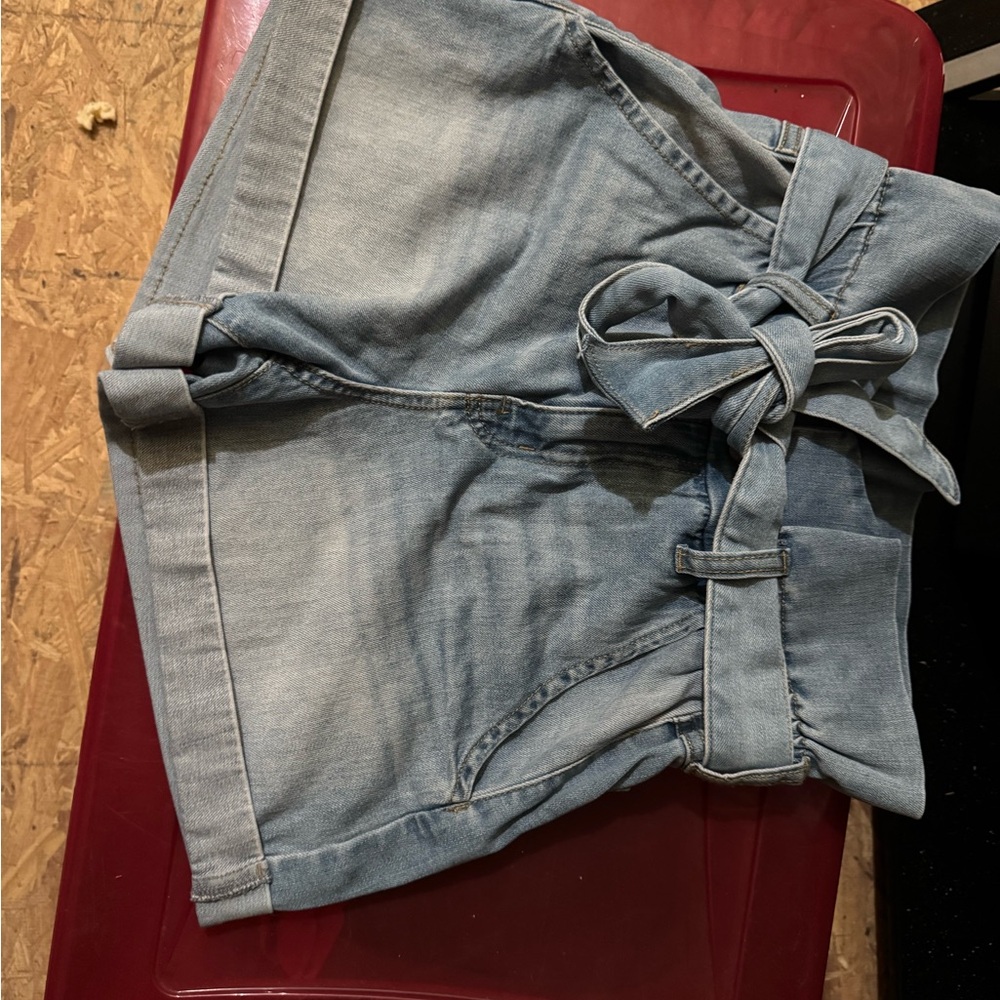 Sincerely Jules High Waist Denim Blue Shorts